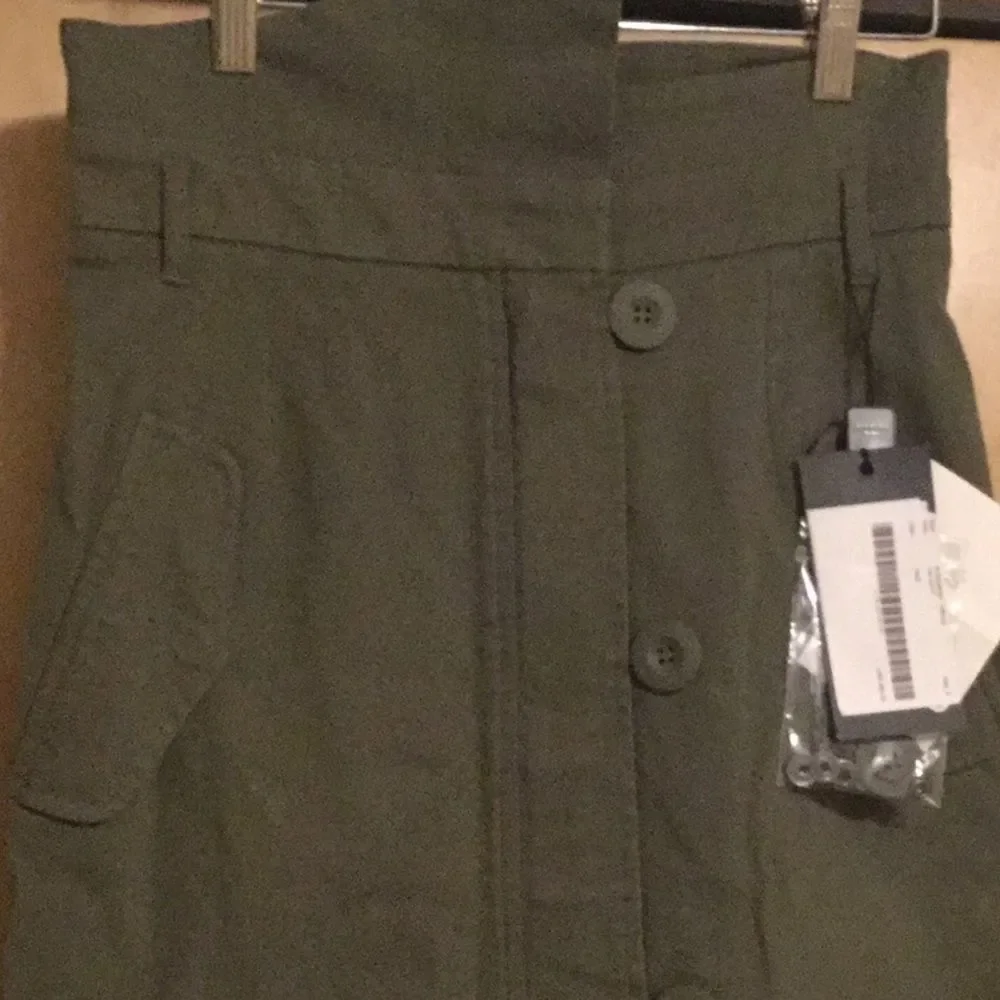 MAX MARA Virtus Zip Front Military Pencil Skirt - Picture 7 of 13